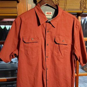 men's Wrangler button-down shirt, XL/TG